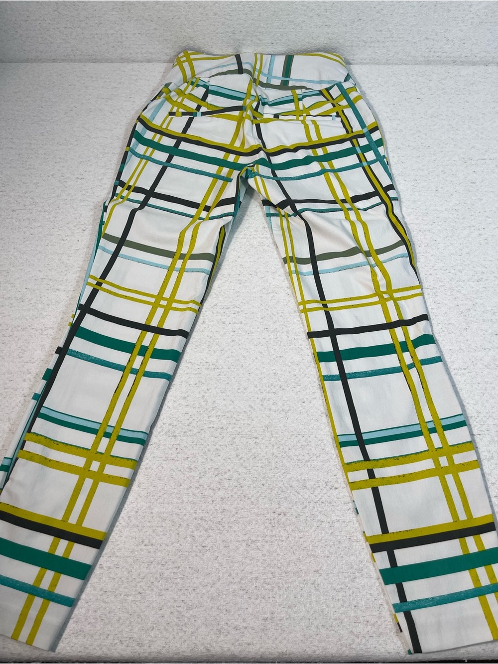NY&C  The Whitney Pull On Pant High Waist Ankle X-Small multi-color, SKU#0394 - Picture 7 of 7